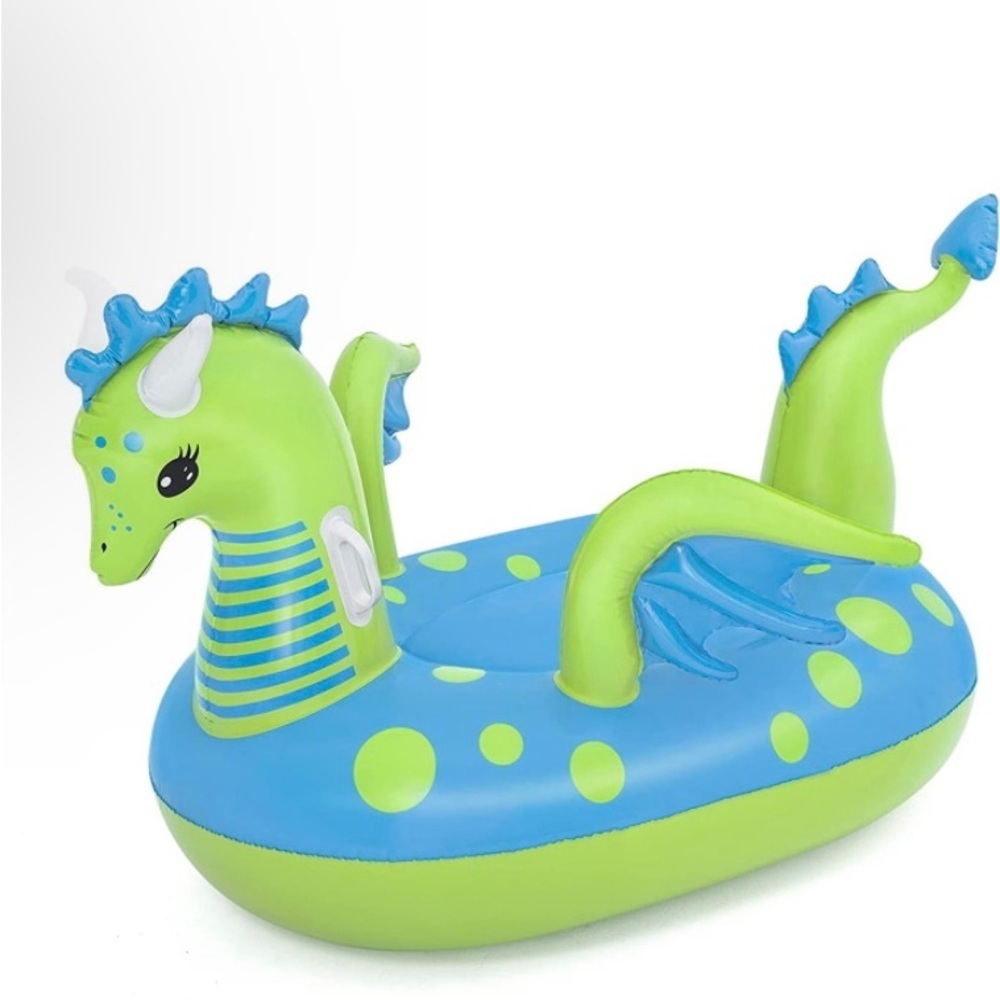 H2OGO! Fantasy Dragon Kids Ride-On Pool Float - Picture 6 of 6